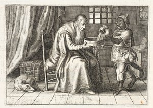 Un homme riche, illustration de 